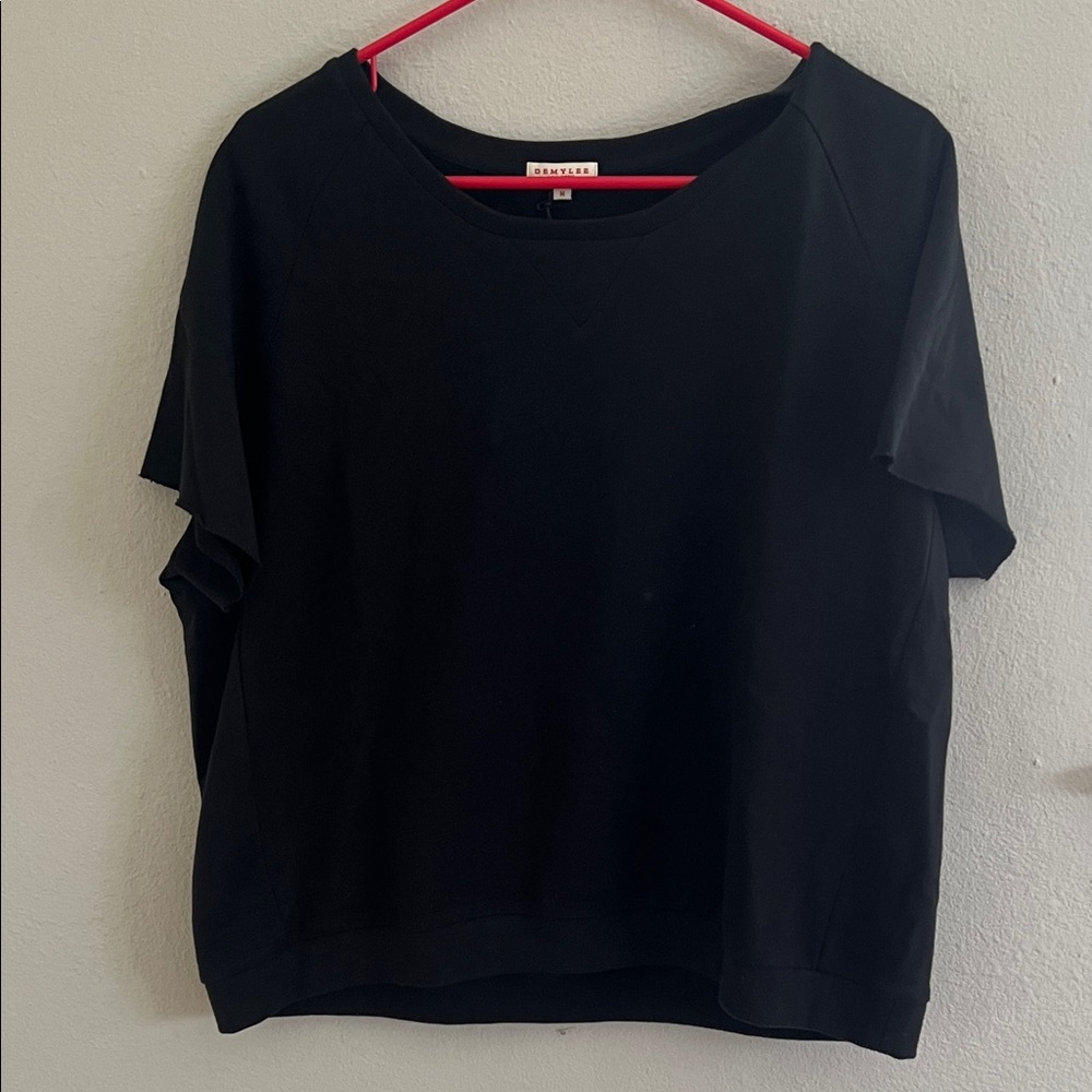 NWT Demylee oversized Salma French Terry Raglan Top size M